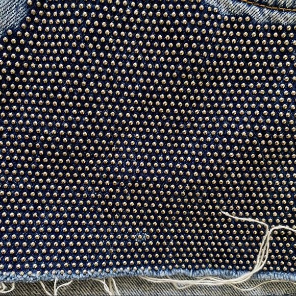 Studded Hudson Kenzie Shorts NWOT Size 26 $255 - Picture 11 of 14